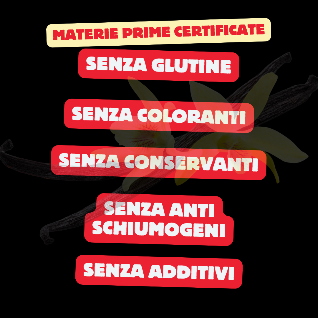 Mond Proteina Isolata alla Vaniglia - Senza Glutine e a Ridottissimo contenuto di Lattosio - Senza Coloranti e Conservanti - Altissima solubilità e digeribilità - 750 gr