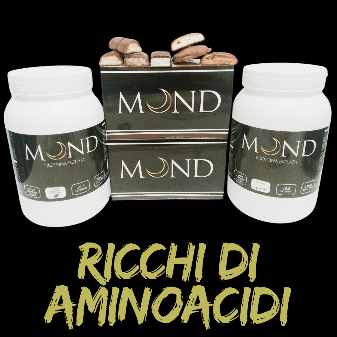 Mond Proteina Isolata al Cacao - Senza Glutine e a Ridottissimo contenuto di Lattosio - Senza Coloranti e Conservanti - Altissima solubilità e digeribilità - 750 gr